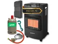 BlueCraft Heizstrahler PREMIUM Gasheizung Gasofen 4200 W Campingheizung Gas-Heizstrahler, 4200 W, 3-Stufen-Regulierung, Kompakt, Mobil, Mit Gasdruckregler + Schlauch