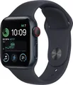 APPLE Watch SE GPS + Cellular 44mm Midnight Aluminium Case with Midnight Sport Band