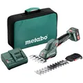 Metabo Grasschere PowerMaxx SGS 12 Q, Akku, 12V/2Ah, mit 1 Akku und Koffer, Schnittbreite 11,5cm
