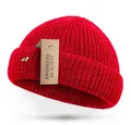 NYTTED® Strickmütze - kurze Costeau Mütze- 100% Wolle - Made in Germany - UNISEX