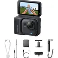 Insta360 GO Ultra Creator Bundle Action-Cam, wasserdicht bis 10m, 4K/60fps, 50MP, 156° Ultraweitwinkel