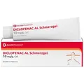 Diclofenac AL Schmerzgel 10 mg / g für akute Muskelschmerzen