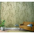 Marburg Vliestapete Floral Blattmuster Beige 270 cm x 159 cm FSC
