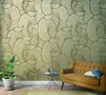 Fototapete Vlies Blätter Grafik Floral beige Marburg 47270 (12,90€/1qm)