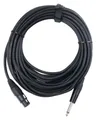 Pronomic Stage XFJ-10 Mikrofonkabel XLR/Klinke 10 m Schwarz
