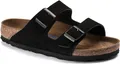 Birkenstock Arizona Wildleder Schwarz - Pantoffel - 951323