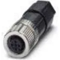 Phoenix Contact M12,5P,Socket,SPEEDCON,A-coded,Push-in (1424652)