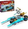 LEGO NINJAGO Zanes Eismotorrad, Ninja-Spielset mit 1 Minifigur