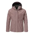 Schöffel Damen 3in1 Jacket Style Okere WMS, wasserdichte, atmungsaktive Outdoorjacke mit herausnehmbarer Fleecejacke, twilight mauve, 40