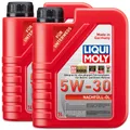 2x LIQUI MOLY 21286 Nachfüll-Öl 5W-30 Nachfüllöl Motoröl Motorenöl Synthese 1L