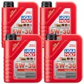 4x LIQUI MOLY 21286 Nachfüll-Öl 5W-30 Nachfüllöl Motoröl Motorenöl Synthese 1L
