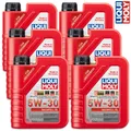 6x LIQUI MOLY 21286 Nachfüll-Öl 5W-30 Nachfüllöl Motoröl Motorenöl Synthese 1L