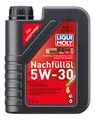 Liqui Moly Nachfüll-Öl 5W-30 1 Liter Motoröl Nachfüllöl universal BMW MB Opel GM