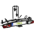 EUFAB Fahrradträger Finch für Anhängerkupplung, 2 Fahrräder / 2 E-Bikes, abklappbar, abschließbar