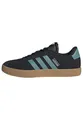 adidas Herren VL Court 3.0 Shoes, Core Black/Powder Teal/Silver Metallic, 46 2/3 EU