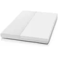 Juskys Kaltschaummatratze, Weiß, Textil, 80x160 cm, Schlafzimmer, Matratzen Shop, Matratzen, Kaltschaummatratzen