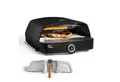 BURNHARD® Gas-Pizzaofen Gas-Pizzaofen FAT TONY, Fat TONY, 450 °C, Tragbarer 8 kW Outdoor Ofen für Pizza, Cordierit-Pizzastein 35 x 38 cm