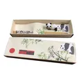 061 Chopsticks 1 Paar Stäbchen Eßstäbchen Essstäbchen Panda Bär Holz