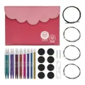 KnitPro Zing Deluxe Austauschbares Nadelspitzen-Set 5" (13 cm) | 8 Größen (3,5 mm bis 8 mm)