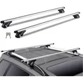 Dachträger, Querträger, Dachgepäckträger, Auto, Aluminium, universell, 90 kg ...