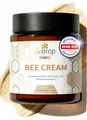 bedrop Bienengiftsalbe hochdosiert (kühlend & wärmend) - Bee Cream Bienengiftcreme für den Körper mit Bienenwachs und 8 Kräuterextrakten, wie Aloe Vera, Ringelblume, Eukalyptus und Rosskastanie 100g