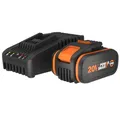 Worx PowerShare Akku Set 20V / 4,0 Ah mit Ladegerät WA3604