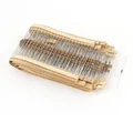 sourcing map 1000 Stücke 1/4 Watt 100 Ohm 5% Axial Blei 4 Bänder Kohleschichtwiderstand