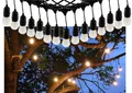 Biergarten-Lichterkette 1,5 + 12,5m, 15x Filamentlampe 0,8W