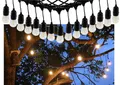 Biergarten-Lichterkette "CT-BGL 15" 1,5 + 12,5m, 15x Filamentlampe 0,8W