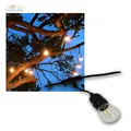 Biergarten-Lichterkette 12,5m IP65 230V für Bierzelt und Außen Filament LED warm