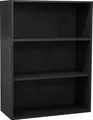 Aktenregal MÄUSBACHER "Big System Office", schwarz (schwarzstahl), B:81cm H:109cm T:36cm
