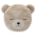 Atmosphera  Kinderkissen Bär  Kunstpelz  D28 cm  Beige