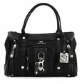 Sansibar Typhoon Zip Shoulder Bag Schultertasche Tasche Black schwarz Neu