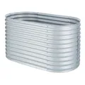 Blumfeldt High Grow Hochbeet Gartenbeet 1,6m Zink-Alu-Beschichtung silber 10031113