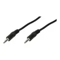 LogiLink Audiokabel - Stereo Mini-Klinkenstecker männlich bis Stereo Mini-Klinkenstecker männlich
