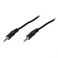 LogiLink CA1052 Verlängerungskabel Stereo 5m 3,5mm Stecker auf Stecker schwarz