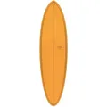 Torq TET Epoxy Funboard Wellenreiter surfboard Wave Surfbrett, Länge in Fuß: 7.6, Breite in inch: 21.5, Farbe: Weiss Pinline