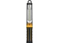 Brennenstuhl LED Akku-Werkstattleuchte WL 500 A, 520 lm, 3 Schaltstufen, Standfuß mit Magnet, drehbarer Haken, Li-Ion Akku, USB-Ladekabel, B 44 x H 300 x T 35 mm, orange/schwarz