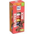 Ritter-Sport Minischokolade Mini Turm Bunter Mix, Minischokoladentäfelchen, 9 Stück, 150g