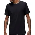 Jordan Herren Flight Base 2Pk T-Shirt, Black, XL