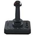 Honeycomb Foxtrot Aviation Stick - Flight Stick für Flugsimulation, Premium-Gimbal-Mechanismus, 16-bit Hall Effekt Sensoren, beidhändig nutzbares Design, kompatibel mit MSFS 2024/2020 für PC & Mac