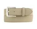 BELTINGER Ledergürtel Gürtel aus Veloursleder mit altsilberner Gürtelschnalle 4 cm - Velour- (1-St)