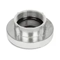 EBERTH 2" Festkupplung mit IG Storz C, Schlauchkupplung in 2 Zoll, Durchmesser Innengewinde 59mm, Hochdruckkupplung, Feuerwehrkupplung, Storz Kupplung aus Aluminium inklusive Dichtung, Storz 52-C