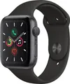 Apple Watch Series 5 44mm GPS Aluminiumgehäuse Spacegrau & Sportarmband Schwarz
