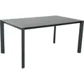 Dehner Gartentisch Cleveland, 160 x 90 x 75 cm, Aluminium/Keramik, dunkelgrau - Dunkelgrau