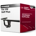 Für VW Golf Plus Typ 5M1/521 (Auto Hak) Anhängerkupplung starr top