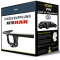 Starre Anhängerkupplung für VW Golf VI Fliessheck 10.2008-jetzt Typ 5K1 Auto Hak