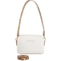 Mini Bag VALENTINO BAGS "ALEXIA", Damen, Gr. B/H/T: 23cm x 16cm x 6cm, weiß (bianco, cuoio), Lederimitat, Taschen, Handtasche Damen Tasche Damen Schultertasche