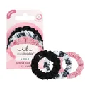 invisibobble Haargummi Dünn Loop Be Gentle, 3 Haargummis für Feines Haar, Scrunchie Dünn haarschonend & starker Halt, 3 Stück