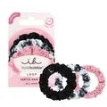 Haargummi Dünn Loop Be Gentle, 3 Haargummis für Feines Haar, Scrunchie Dünn h...